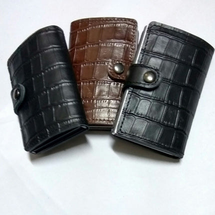 Men's Genuine Leather Card Holder - Wnkrs