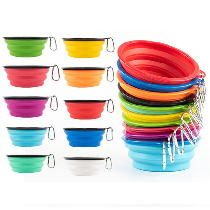 Collapsible Pet Silicone Bowl - wnkrs