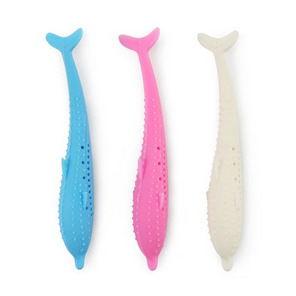 Soft Silicone Catnip Fish Toy - wnkrs