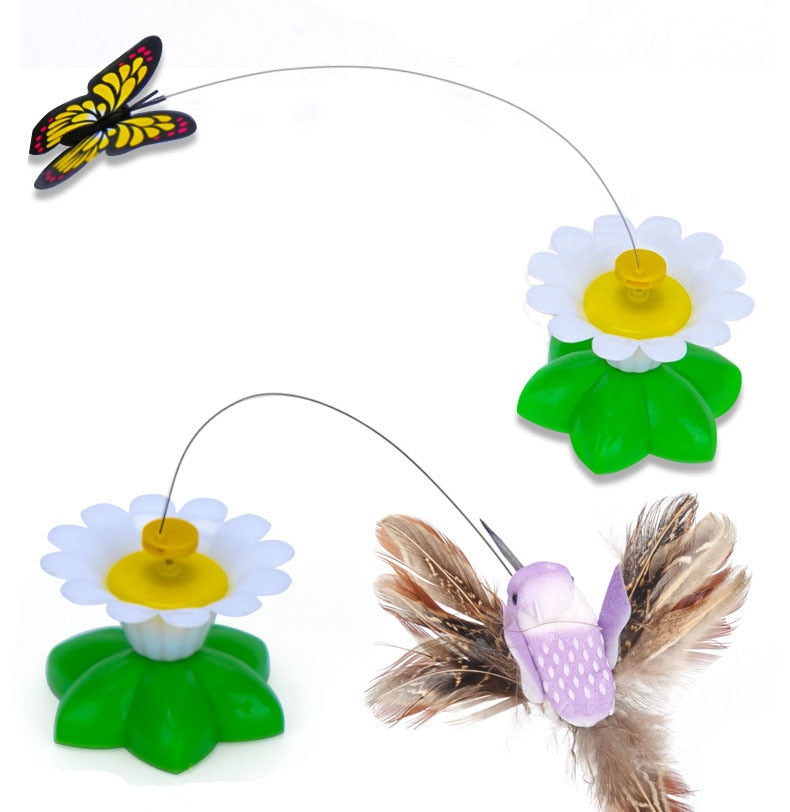 Electric Colorful Butterfly Toy for Pets