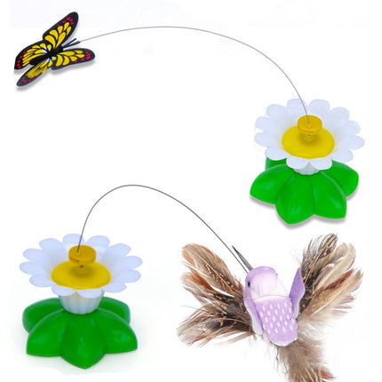 Electric Colorful Butterfly Toy for Pets - wnkrs