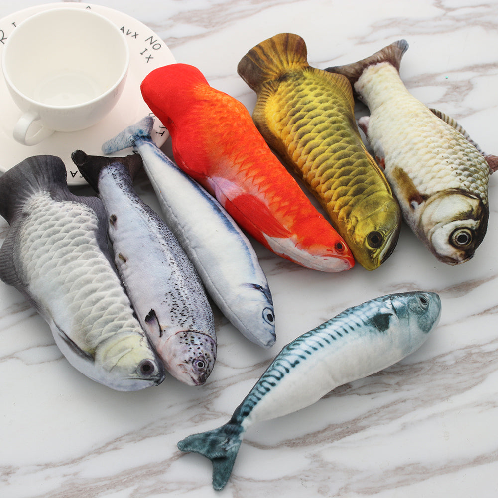 Realistic Plush Fish Toy