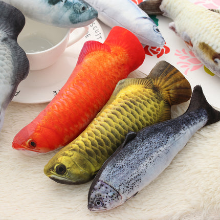 Realistic Plush Fish Toy - wnkrs