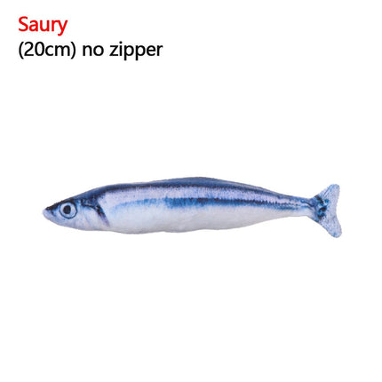 Realistic Plush Fish Toy - wnkrs
