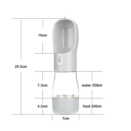 Dog's Travel Water Bottle with Spoon - wnkrs