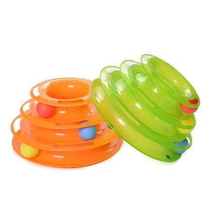 Cat Ball Track Tower Toy - wnkrs