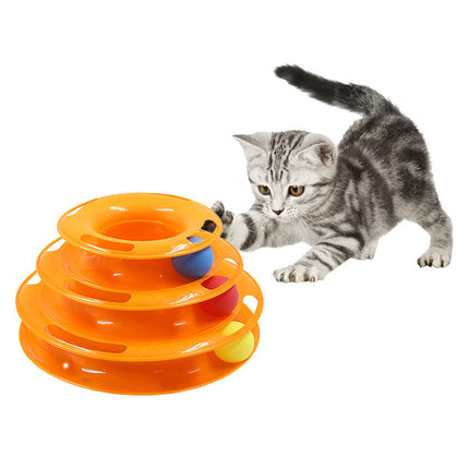 Cat's Three Levels Tower Toy - wnkrs