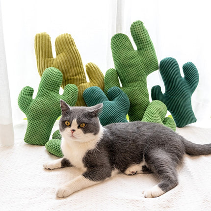 Cactus Catnip Cat  Plush Toy - wnkrs
