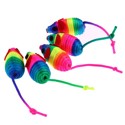 Colorful Toy Mouse Set (5 pcs) - wnkrs