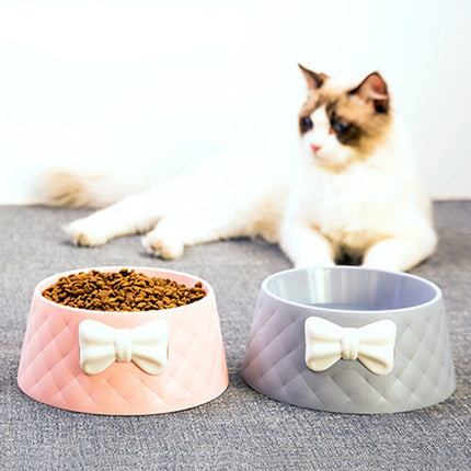 Lovely Bowknot Feeding Bowl - wnkrs