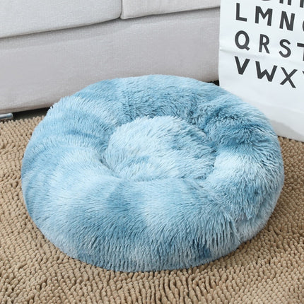 Round Plush Soft Bed for Pets - wnkrs