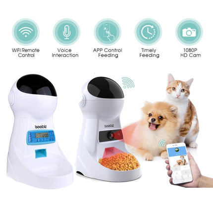 Automatic Pet Feeder with Voice Recording - wnkrs