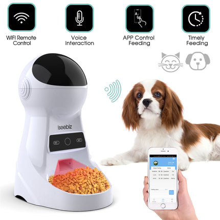 Automatic Pet Feeder with Voice Recording - wnkrs