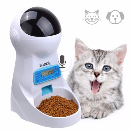 Automatic Pet Feeder with Voice Recording - wnkrs