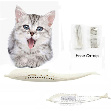 Fish Shaped Chewing Toy for Cats - wnkrs