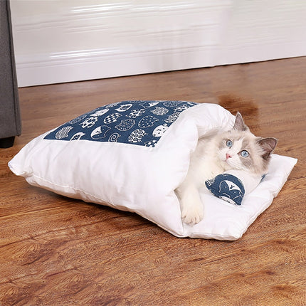 Warm Cat Sleeping Bag with Pillow - wnkrs