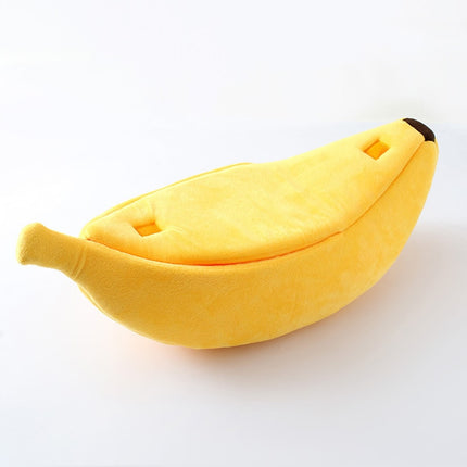 Banana Shaped Cat Bed - wnkrs