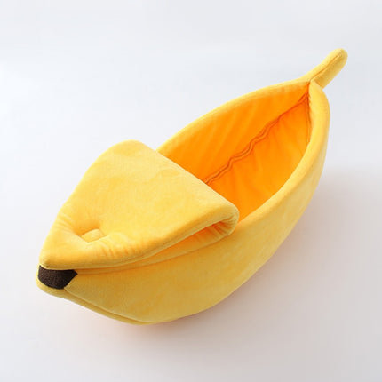 Banana Shaped Cat Bed - wnkrs