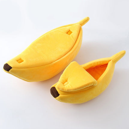 Banana Shaped Cat Bed - wnkrs