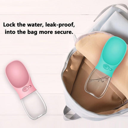 Pets Drinking Bottle with Button Lock - wnkrs