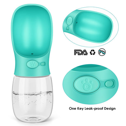 Pets Drinking Bottle with Button Lock - wnkrs