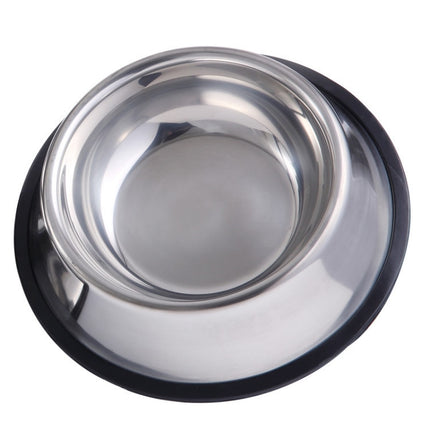 Pet Stainless Steel Bowl with Anti-Slip Pad - wnkrs