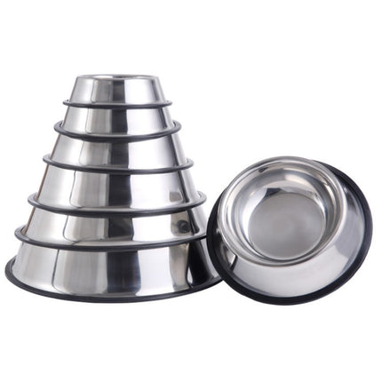 Pet Stainless Steel Bowl with Anti-Slip Pad - wnkrs