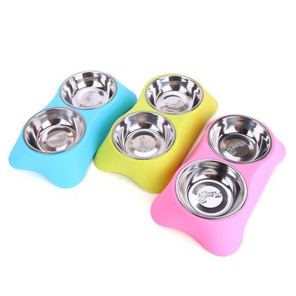 Stainless Steel Dog Bowl Set - wnkrs