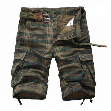 Men's Plaid Beach Shorts - Wnkrs