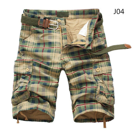 Men's Plaid Beach Shorts - Wnkrs