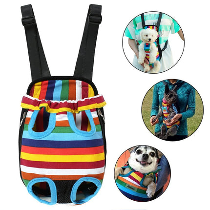 Colorful Dog Carrier Backpack - wnkrs