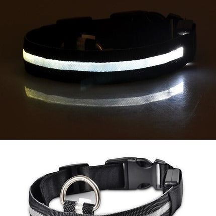 Dogs Nylon LED Collar - wnkrs