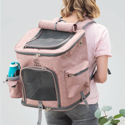 Melange Color Backpack Cat Carrier - wnkrs