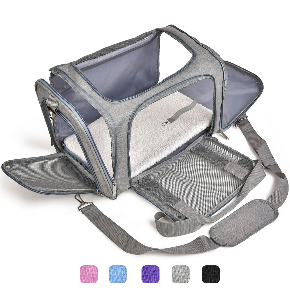 Waterproof Soft-Sided Pet Carrier