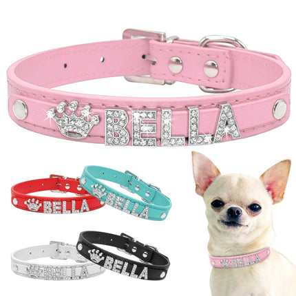 Dog's Bella Crystal Collar - wnkrs