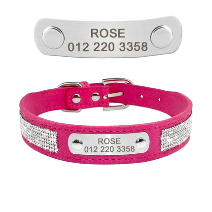 Pet Personalized Leather Collar - wnkrs