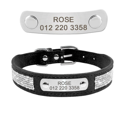 Pet Personalized Leather Collar - wnkrs