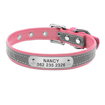 Pet Personalized Leather Collar - wnkrs