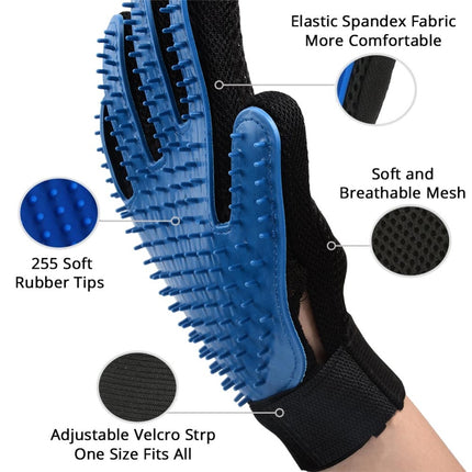 Silicone Pet Grooming Glove - wnkrs
