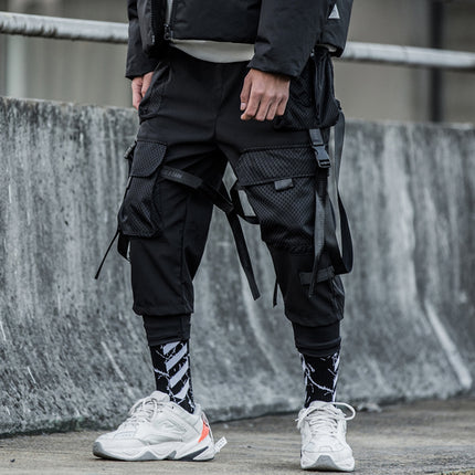 Harajuku Men's Joggers with Multiple Pockets - Wnkrs