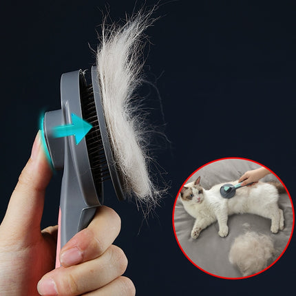 Self-Cleaning Cat Hair Comb - wnkrs