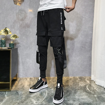 Casual Men's Pants in Black Color - Wnkrs