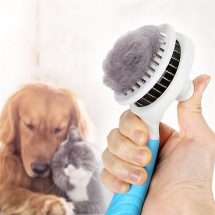 Self Cleaning Hair Shedding Dog Comb - wnkrs