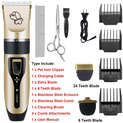 Professional Rechargeable Grooming Pet Hair Trimmer - wnkrs