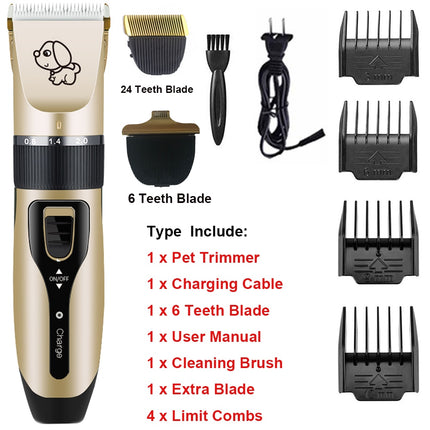 Professional Rechargeable Grooming Pet Hair Trimmer - wnkrs