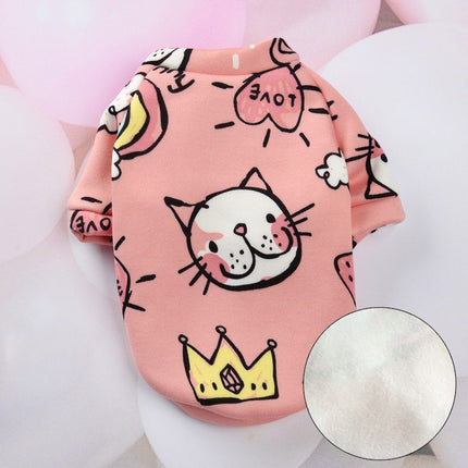 Cat's Colorful Print Sweatshirt - wnkrs