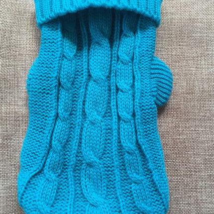 Warm Turtle Neck Sweater for Pets - wnkrs