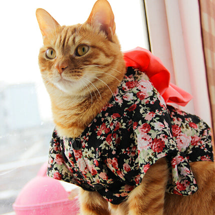 Floral Print Costumes For Pets - wnkrs