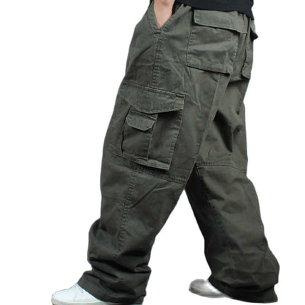 Men's Wide Cotton Harem Pants - Wnkrs