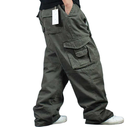 Men's Wide Cotton Harem Pants - Wnkrs